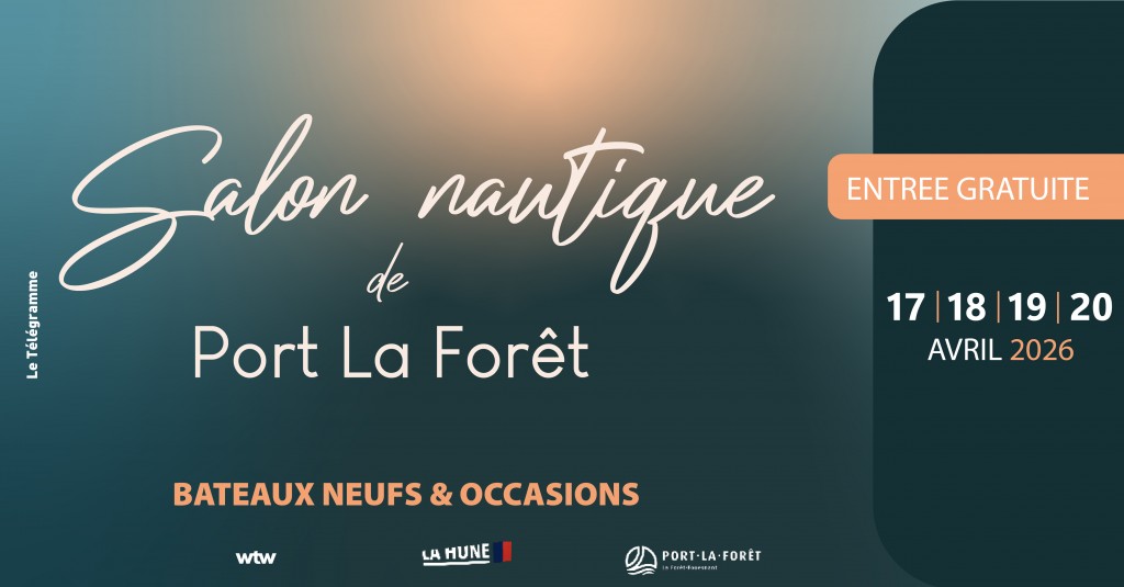 Marine West co-organise le Salon Nautique de Port-la-Forêt 2026 !